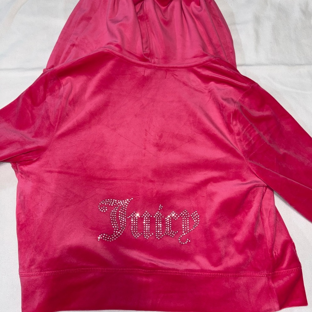 Juicy Couture Y2K Pink Hooded Jacket